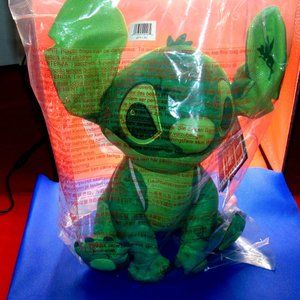 Disney's Stitch Crashes Peter Pan Plush-Green-Collectible